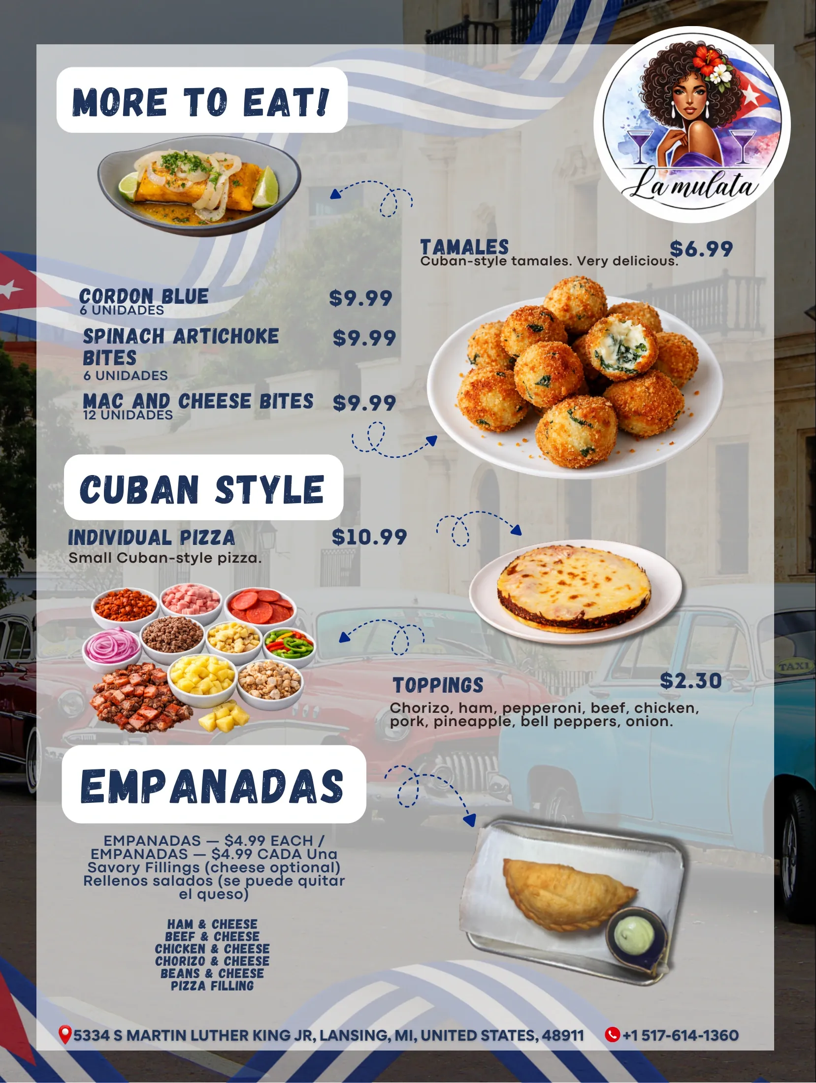 La Mulata menu, page 6